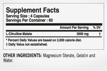 TESTED L-CITRULLINE 240 stk