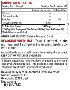 NUTREX LIPO-6 CLA, 90 stk