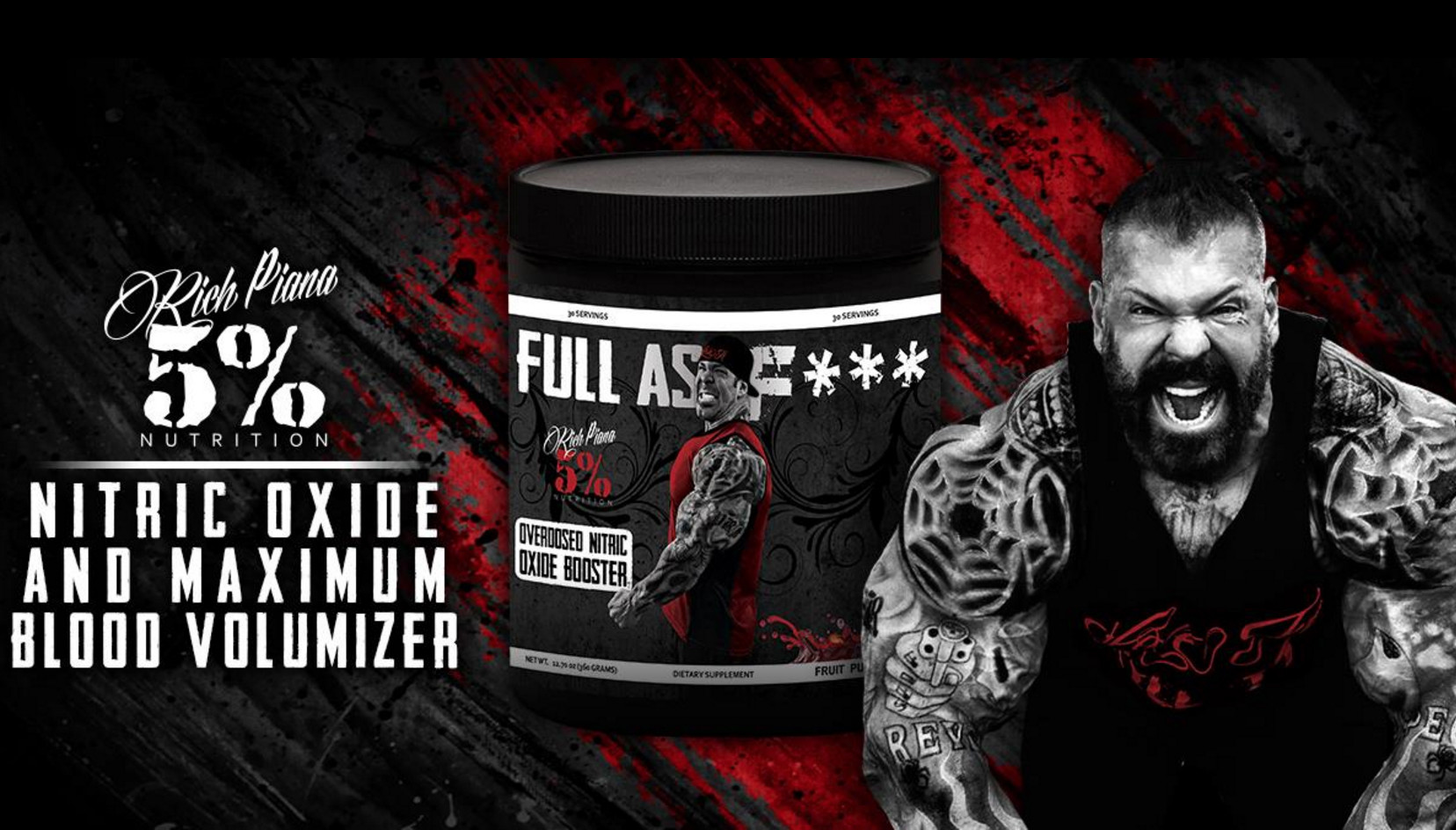 5% NUTRITION FULL AS F*CK 30 PORTIONER 