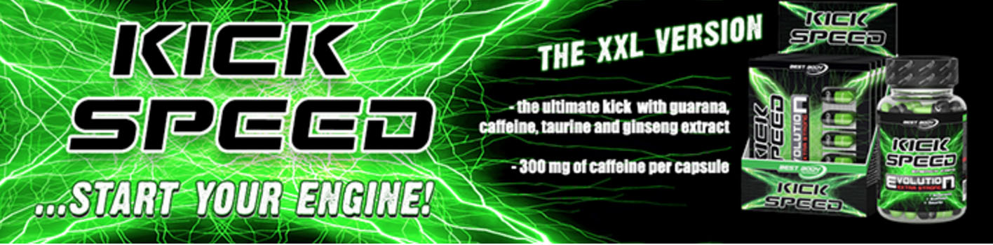 BEST BODY GUARANA KICK SPEED 60 stk 