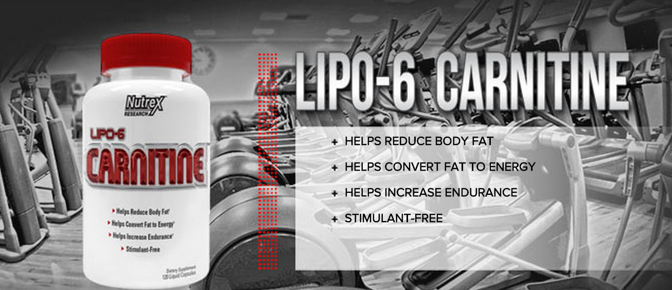 NUTREX LIPO-6 CARNITINE 60 stk 