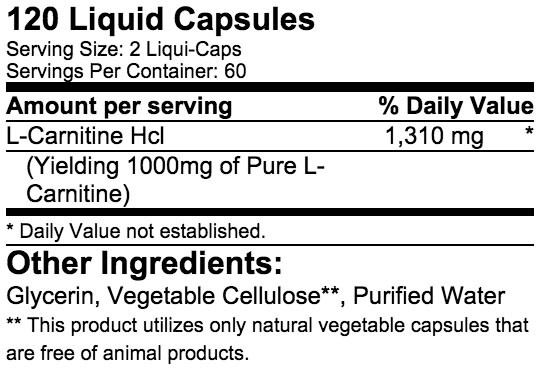 NUTREX LIPO-6 CARNITINE 60 stk 