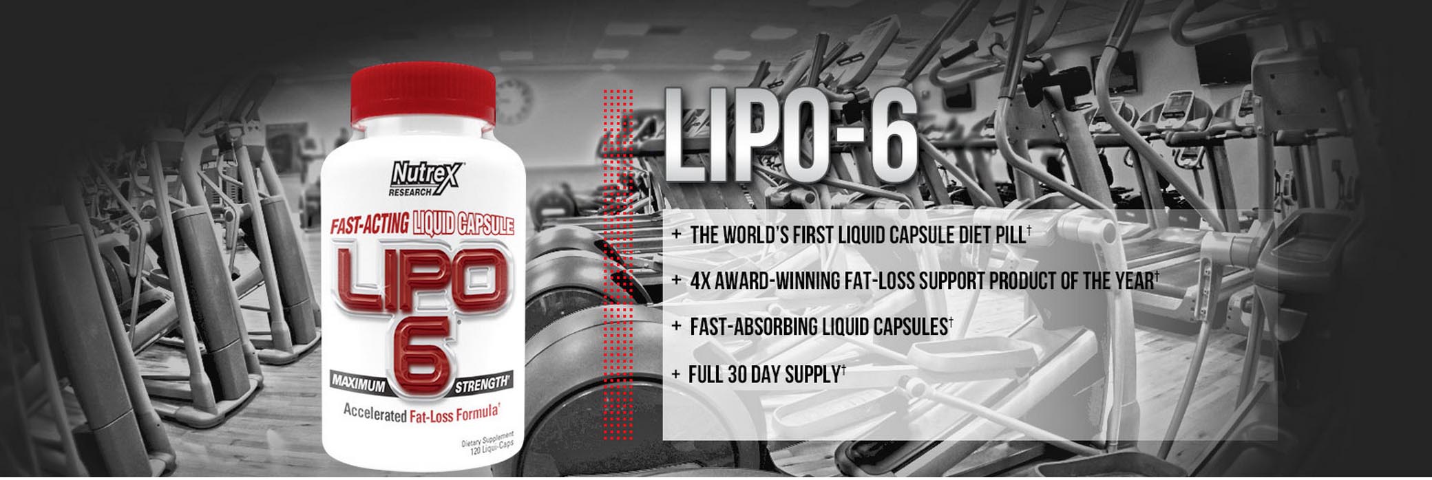 NUTREX LIPO-6 120 stk 