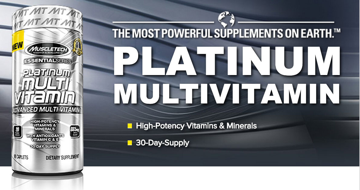 MUSCLETECH PLATINUM MULTIVITAMIN 90 stk 