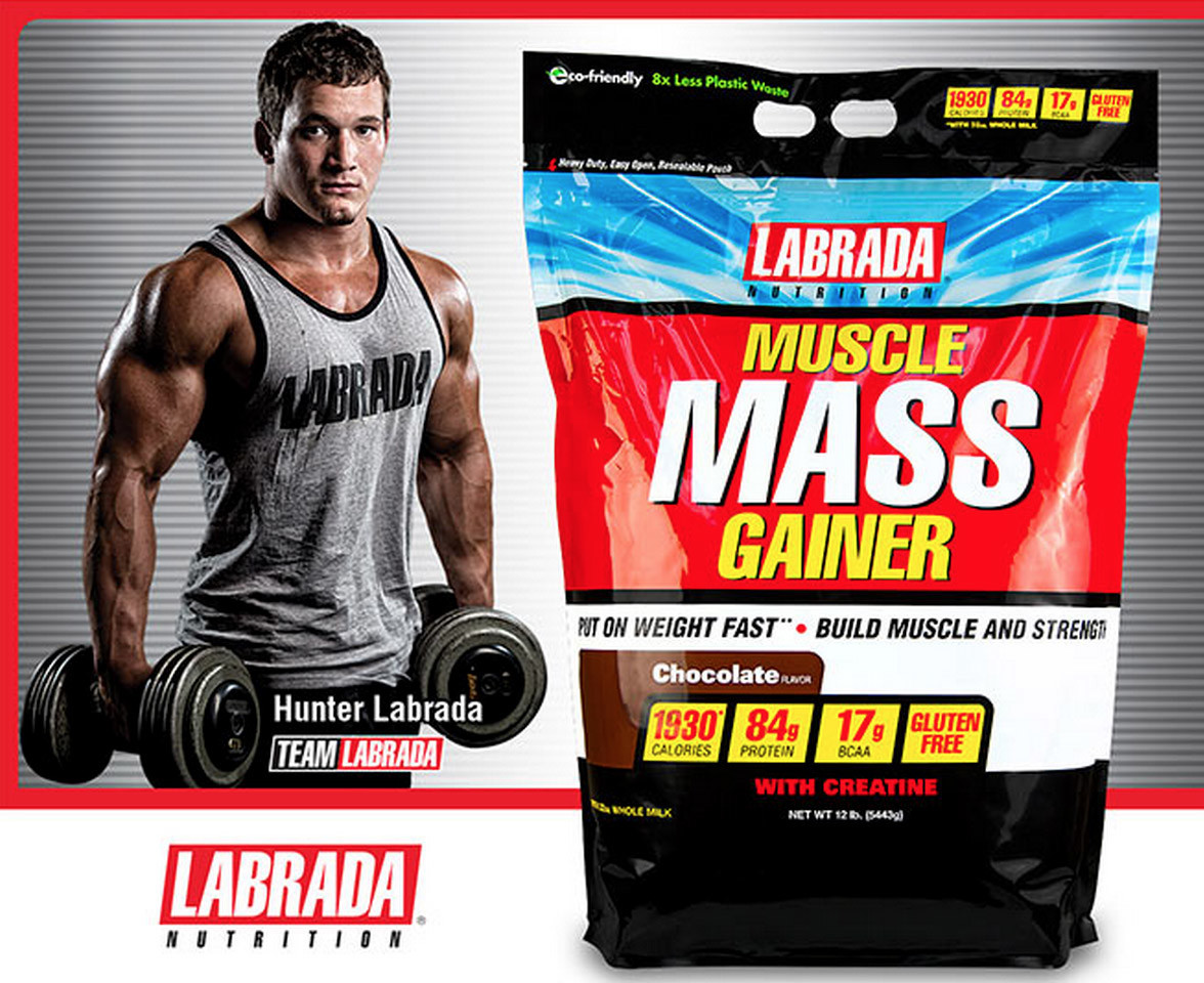 LABRADA MUSCLE MASS GAINER 5440 g 