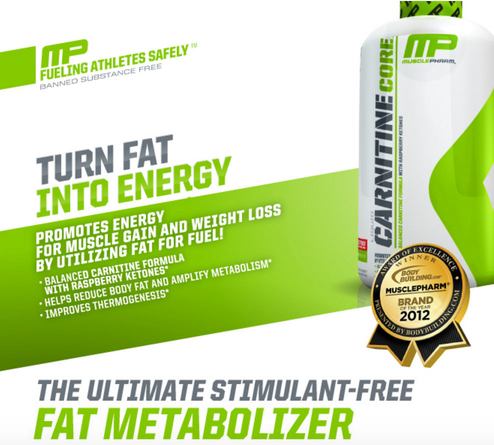 MUSCLEPHARM LIQUID L-CARNITINE CORE 450 ml 