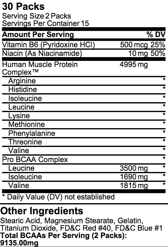 UNIVERSAL ANIMAL NITRO 30 PACKS