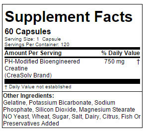 SAN PH-MODIFIED CREATINE 120 kapsuler