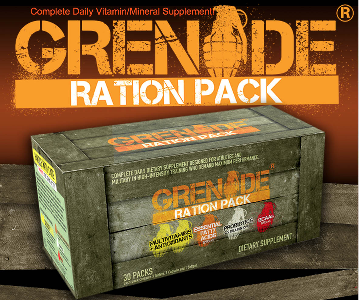 GRENADE RATION PACK 120 stk 
