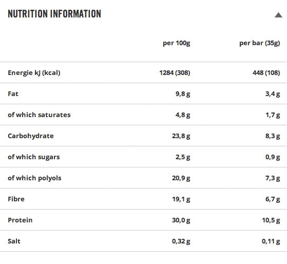 POWERBAR PROTEIN PLUS LOW SUGAR 30 x 35 g 