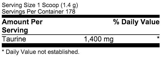 PRIMAFORCE TAURINE 250 g 
