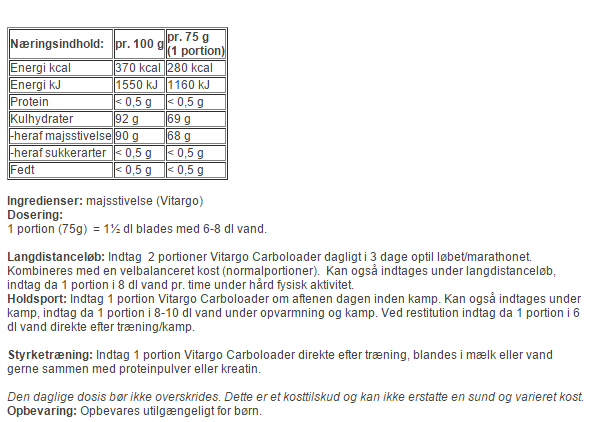 VITARGO PURE 5000 gram