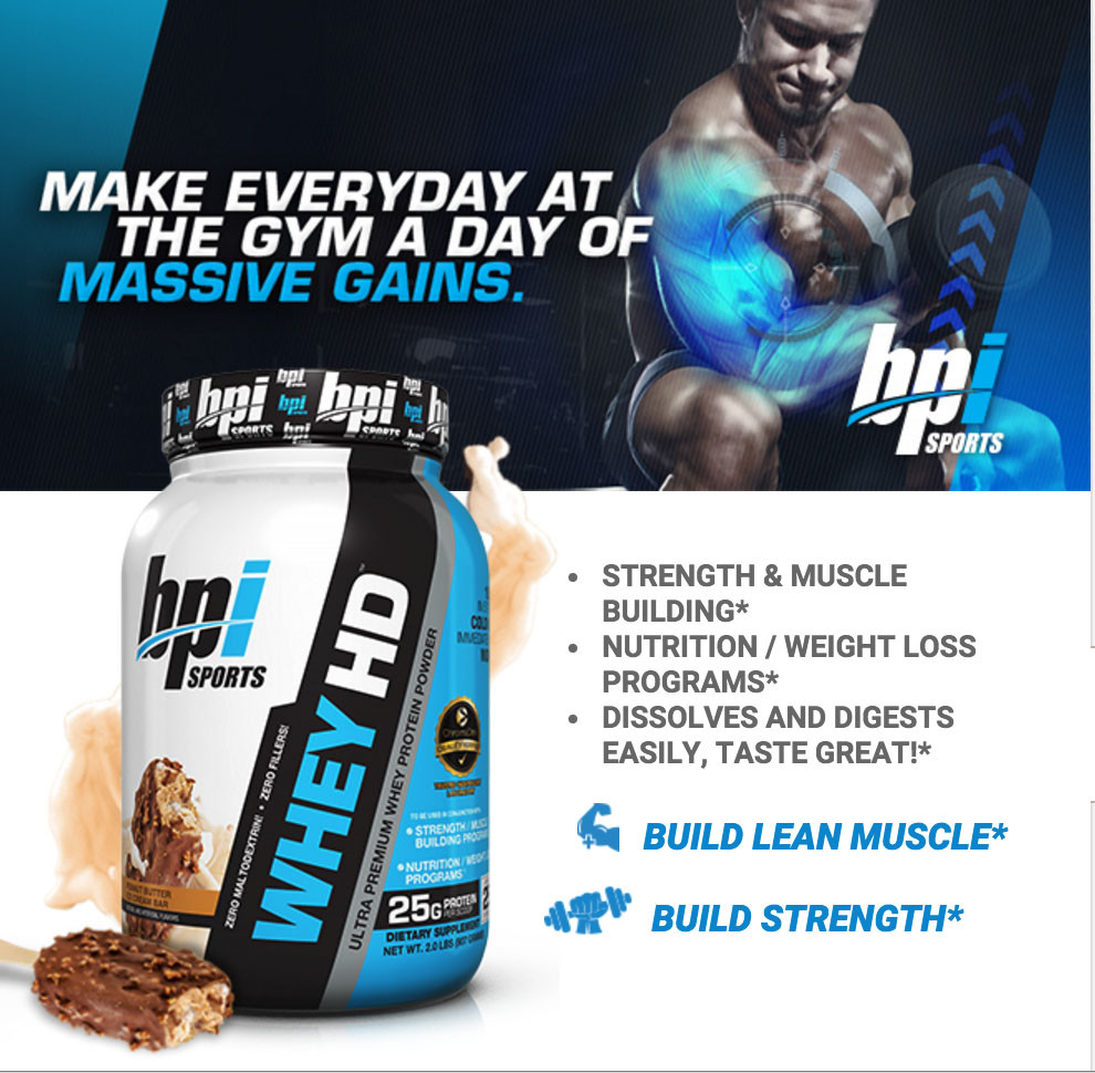 BPI SPORTS WHEY-HD 772 g 