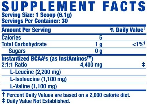 RONNIE COLEMAN BCAA-XS 30 PORTIONER 