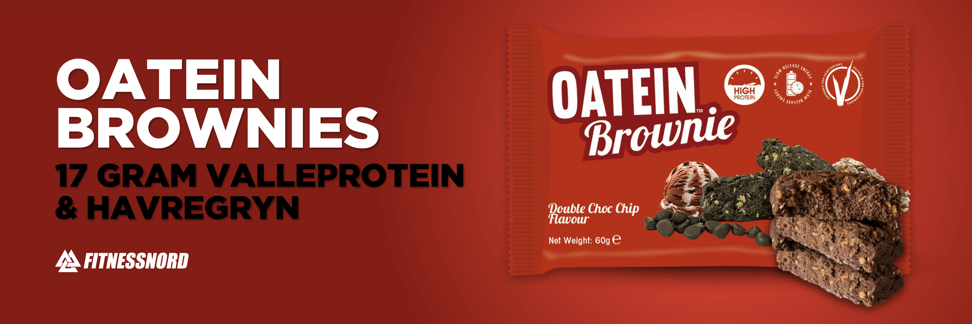 OATEIN BROWNIE 1 x 60 g 