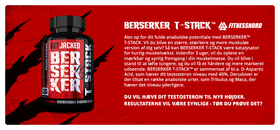 FITNESSNORD BERSERKER T-STACK™ 120 caps