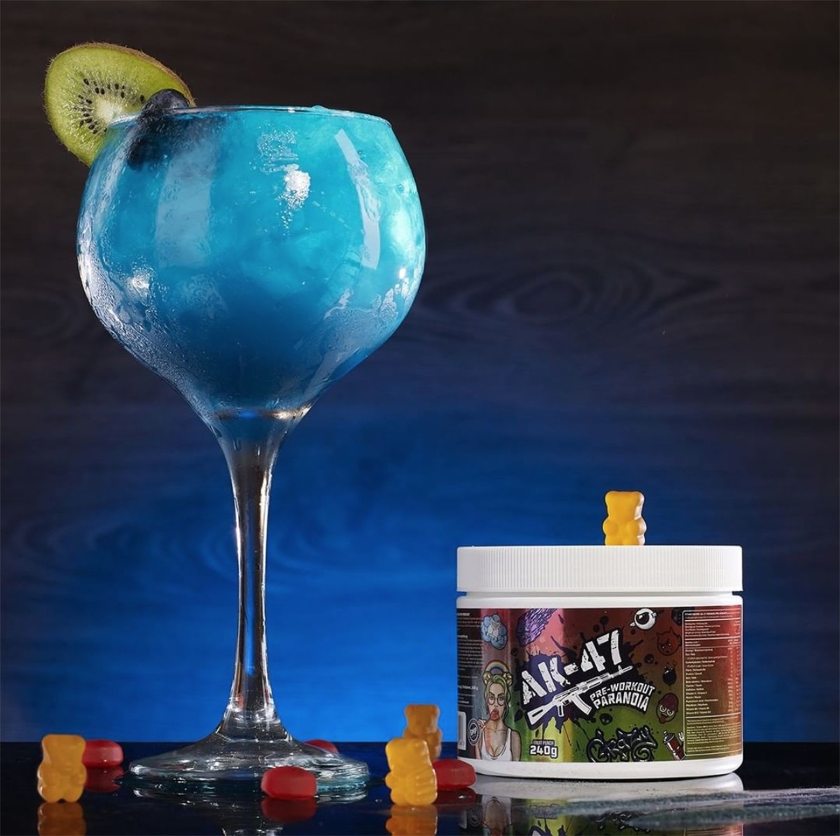 A₭-47 LABS PRE-WORKOUT 60 PORTIONER 