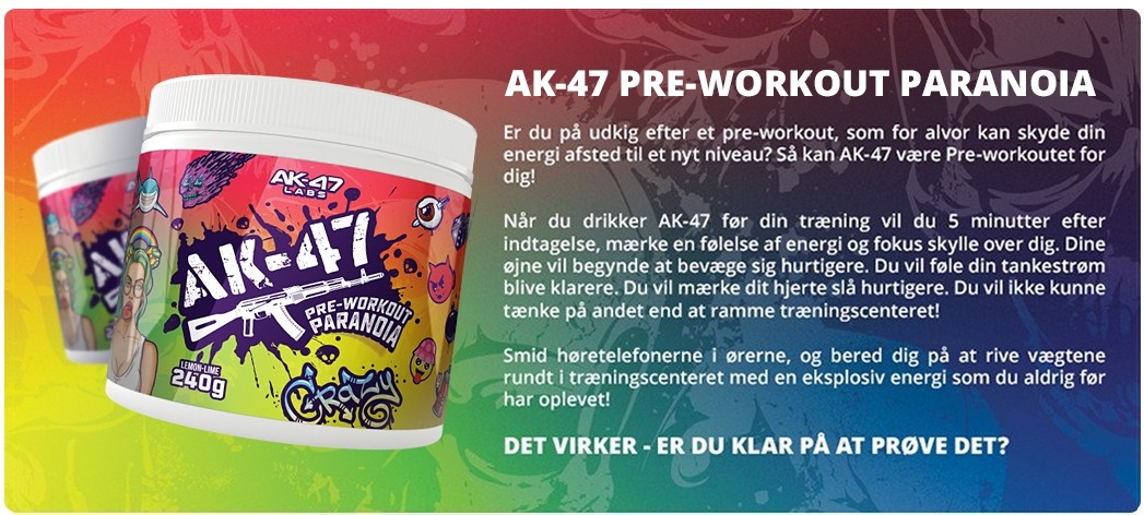 A₭-47 LABS PRE-WORKOUT 60 PORTIONER 