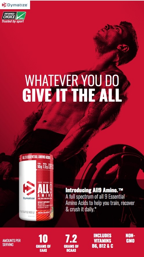 DYMATIZE ALL 9 AMINO 450 g 