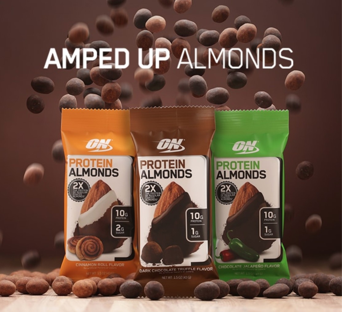 OPTIMUM NUTRITION PROTEIN ALMONDS 1 x 43 g 
