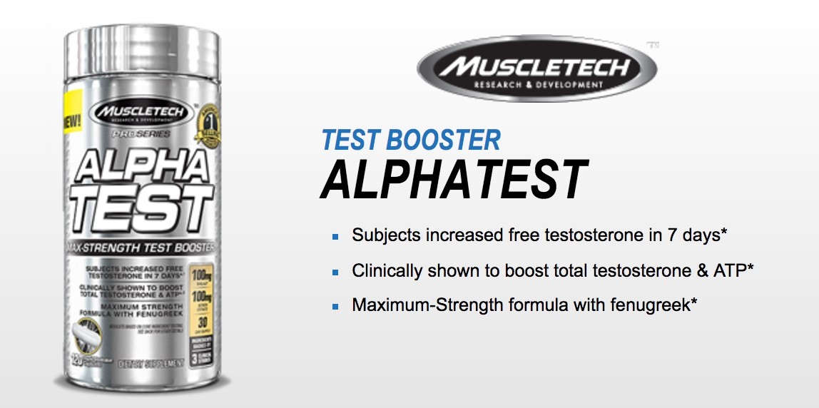 MUSCLETECH PRO SERIES ALPHA TEST 120 stk 