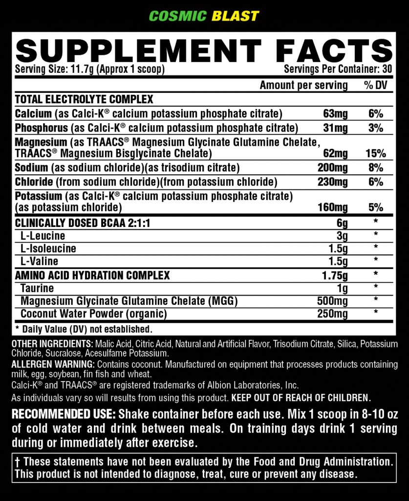 NUTREX AMINO CHARGER + HYDRATION 30 PORTIONER 