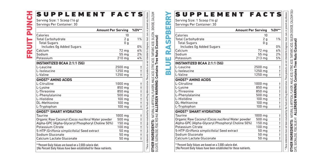 GHOST AMINO 30 PORTIONER 