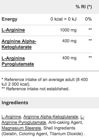 ACTIVLAB ARGININE3 120 STK