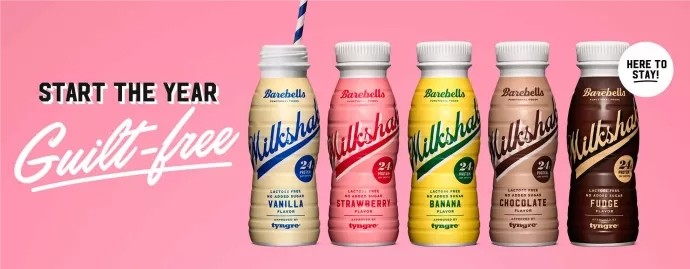 BAREBELLS MILKSHAKES 1 x 330 ml 
