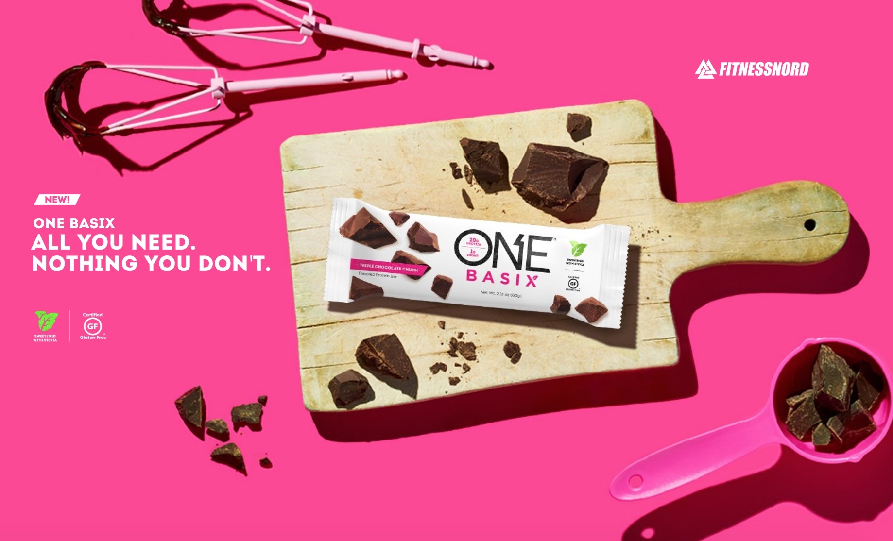 ISS RESEARCH OHYEAH! ONE BARS BASIX 12 x 60 g 