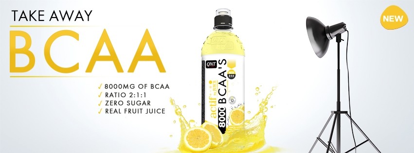 QNT BCAA 8000, 12 x 700 ml 