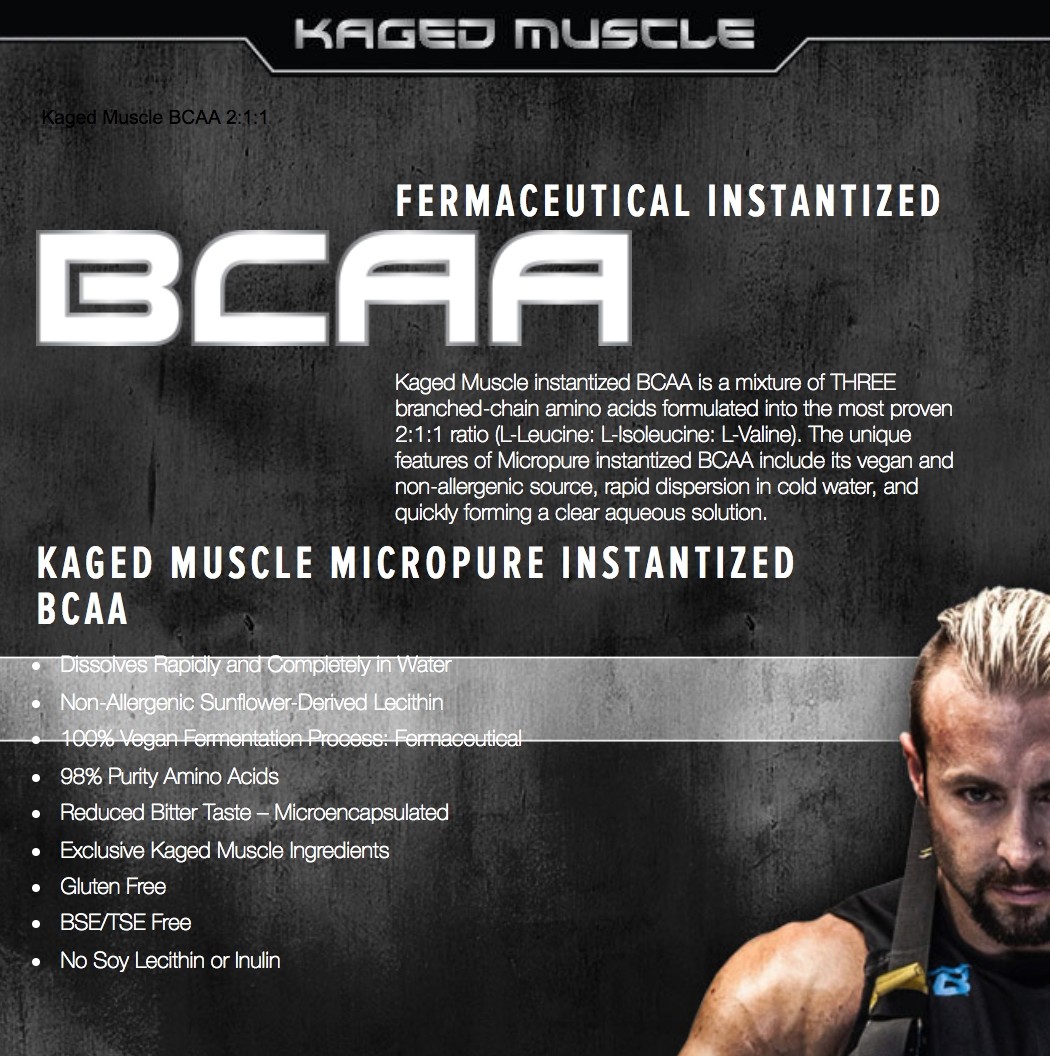 KAGED MUSCLE BCAA 400 g 