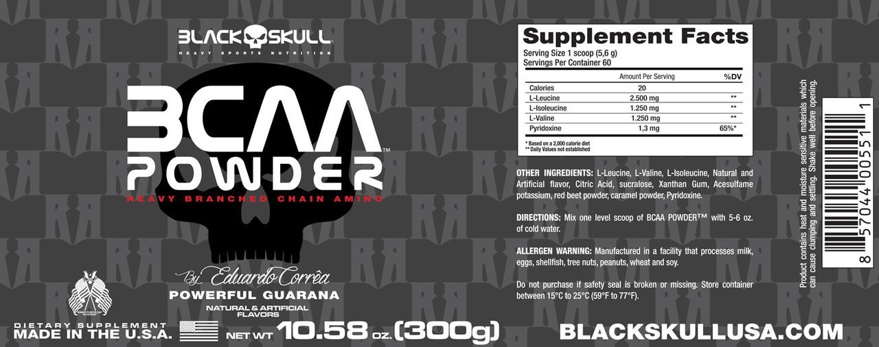 BLACK SKULL BCAA 300 g 