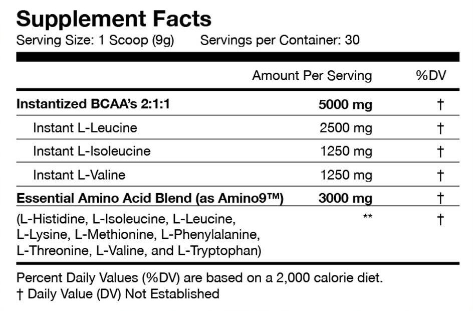 SPARTA NUTRITION BCAA 270 g 