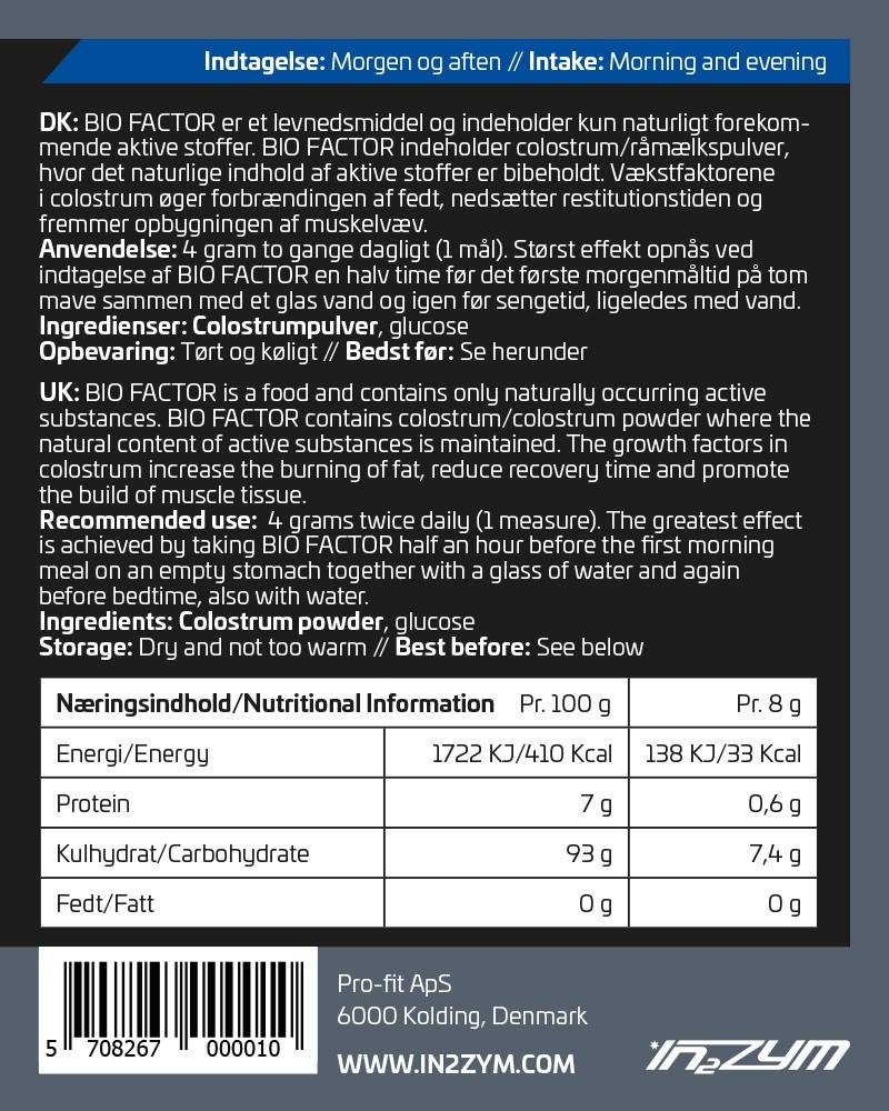 IN2ZYM BIO FACTOR 235 g 