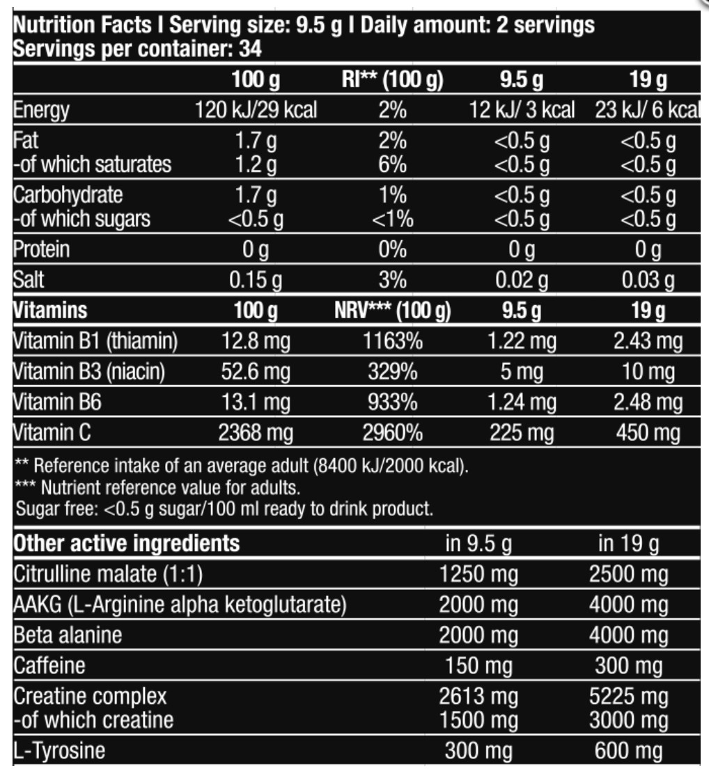 BIOTECH USA BLACK BLOOD NOX+ 300 g 