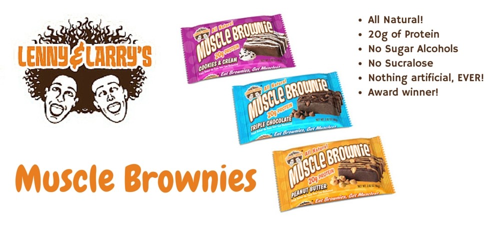 LENNY & LARRY'S MUSCLE BROWNIES 12 x 65 g 