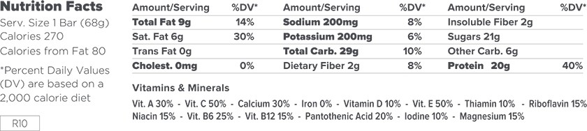CLIF BUILDERS PROTEIN BAR 12 x 68 g 