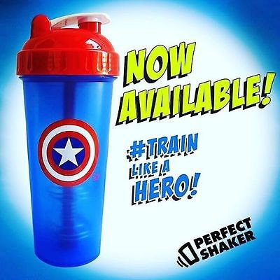 PERFECT SHAKER SUPER HEROES SERIES CAPTAIN AMERICA 800 ml 