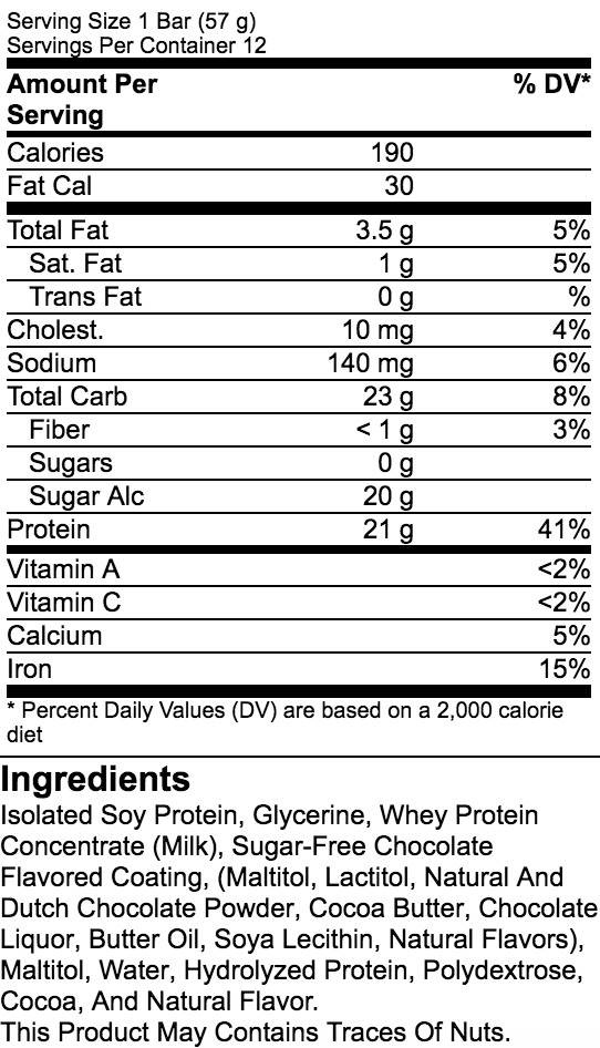 UNIVERSAL DOCTOR'S CARBRITE DIET BARS 12 x 57 g 