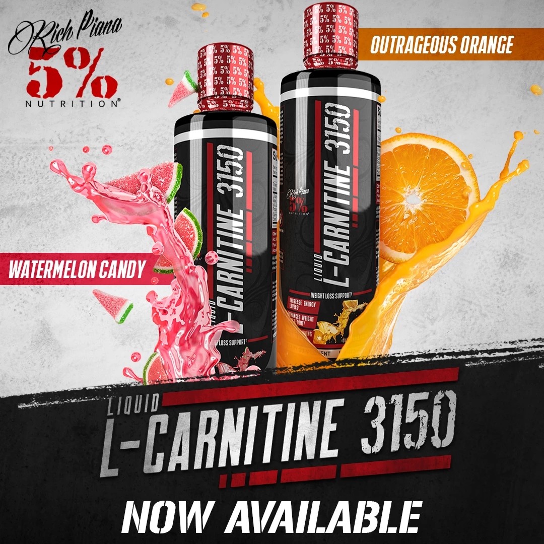 5% NUTRITION LIQUID L-CARNITINE 3150, 473 ml 
