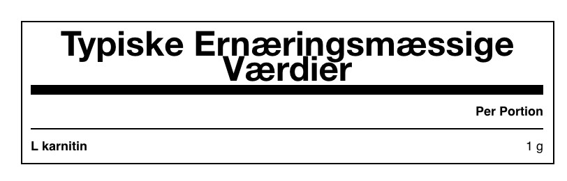 MYPROTEIN L-CARNITINE 180 stk 