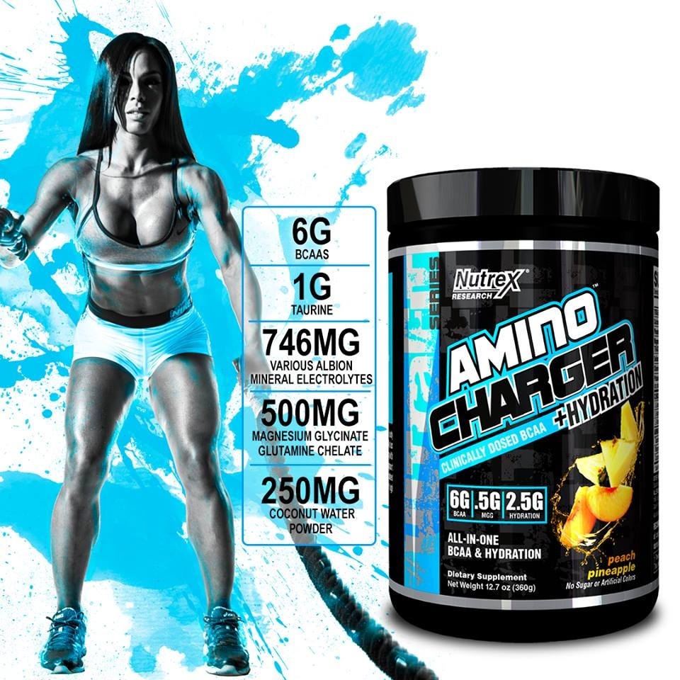 NUTREX AMINO CHARGER + HYDRATION 30 PORTIONER 