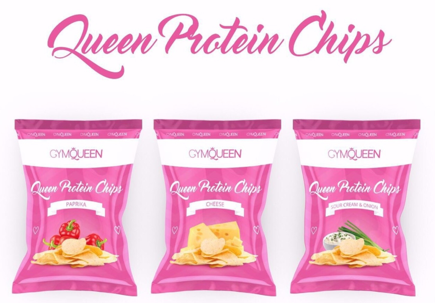 GYMQUEEN PROTEIN CHIPS 50 g 