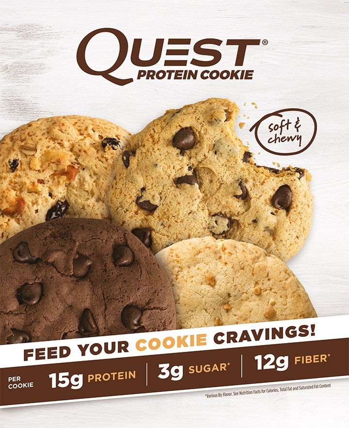 QUEST NUTRITION PROTEIN COOKIE 12 x 59 g 