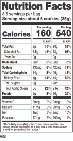 LENNY & LARRY'S THE COMPLETE CRUNCHY COOKIES® 120 g 