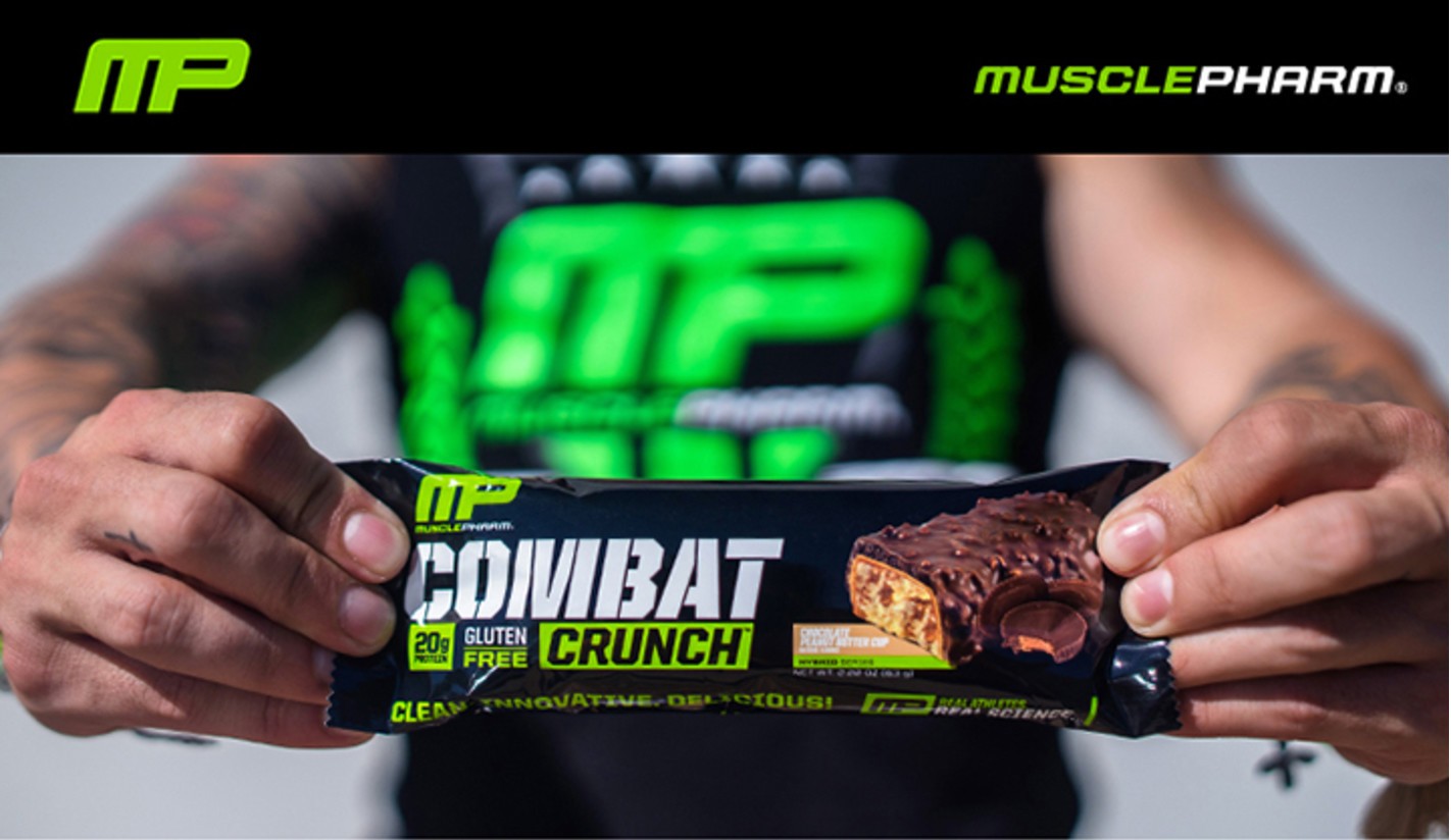 MUSCLEPHARM COMBAT CRUNCH, 12 barer