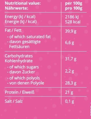 GYMQUEEN QUEENELLA 250 g CRUNCHY HAZELNUT