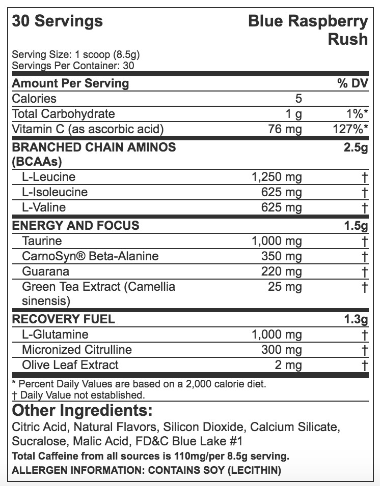 COBRA LABS DAILY AMINO 30 PORTIONER 