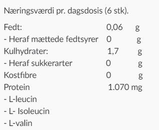PRO GUM BCAA TYGGEGUMMI 20 stk 
